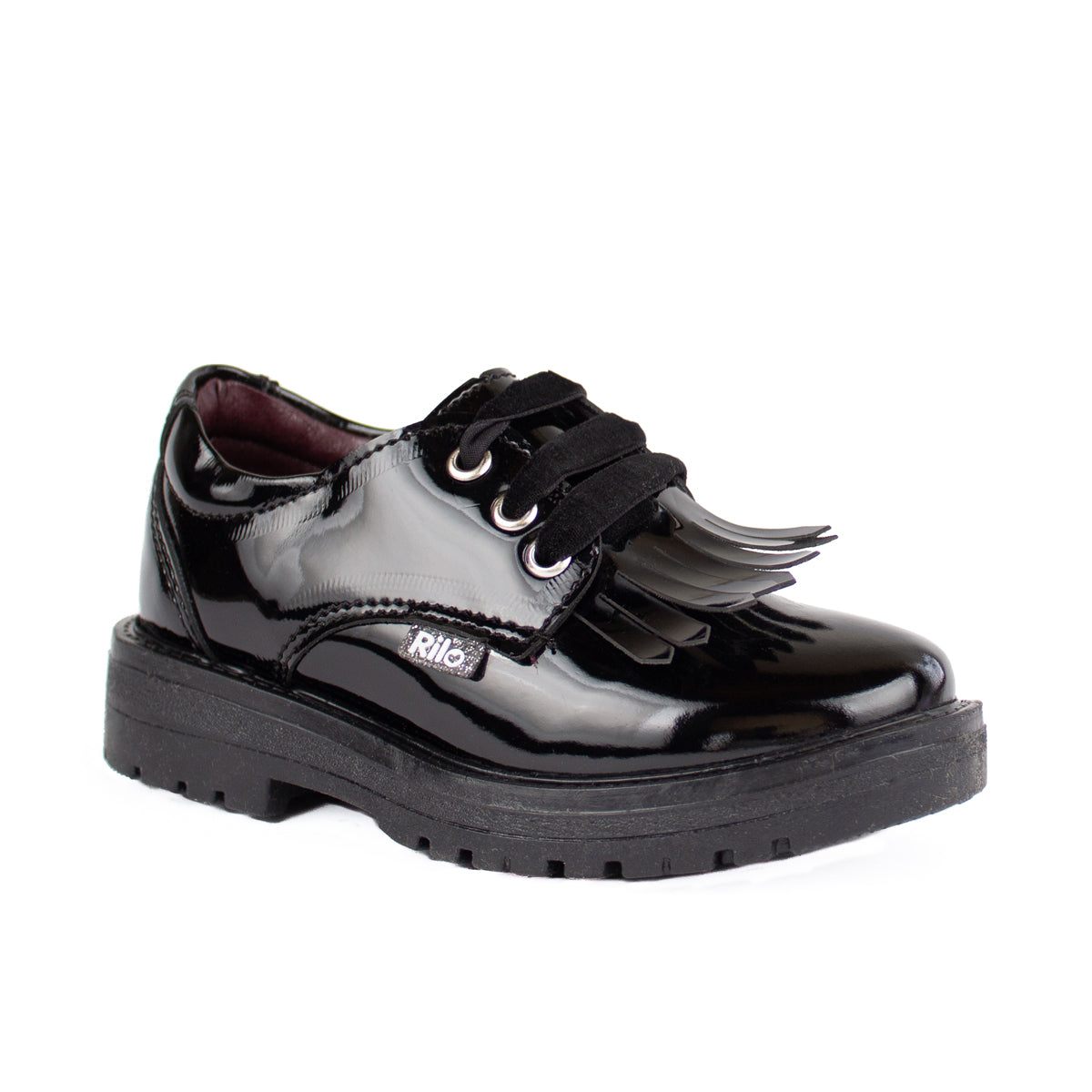 Zapato Escolar Zapato Rilo Para Niña Zapatos Rilo 9011-110 Para Niña